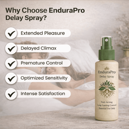 Night Boost Tablets + Endurapro Delay Spray Combo |  30 Days Money Back Gurantee.