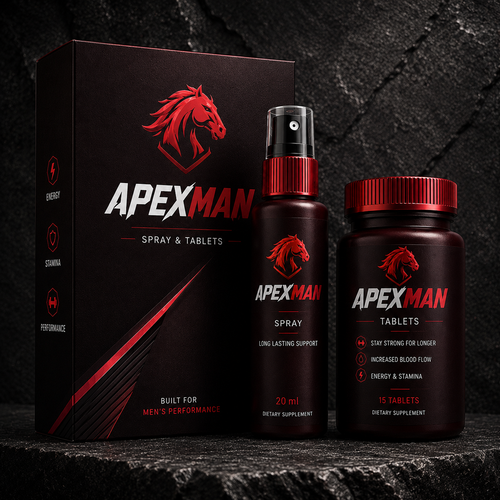 ApexMan Pills + Spray Combo | 30 DAYS  MONEY BACK GURANTEE
