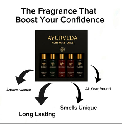 Asli Mard Perfume Collection ( Set of 5 10ml Perfumes)